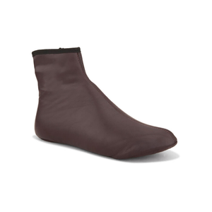 Chaussettes en cuir véritable extensibles pour hommes, chaudes, avec fermeture éclair, en cuir de vache véritable, pour la prière du Ramadan et de l'Aïd 2026 - Product Image 1