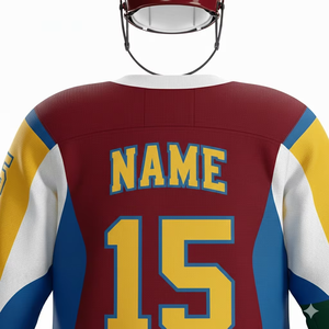 Uniformes de Hockey sobre Hielo al por Mayor Directo de Fábrica |   Camisetas de Hockey con Logotipo Personalizado |   Ropa Deportiva de Malla Transpirable 100% Poliéster 2026 - Product Image 4