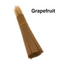 Bâtons d'encens de 19 pouces, approvisionnement en vrac de bâtons d'encens naturels de pamplemousse les plus vendus (marron) - Product Image 1