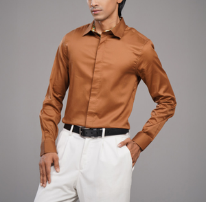 Camisa Formal de Negocios para Hombre, Manga Larga, Diseño OEM, Precio Económico, Superventas, 100% Algodón, Calidad de Exportación - Product Image 3