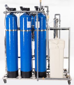 Système d'osmose inverse industriel de 6000 L/jour pour le traitement de l'eau, équipement de filtration d'eau avec moteur et engrenage, purificateur d'eau par osmose inverse - Product Image 2