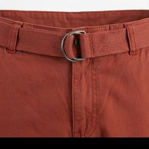 Customize Casual Canvas Drawstring Closure Mid Waist <b>Longer</b> <b>Length</b> Cargo <b>Shorts</b> Quick Dry Sports <b>Mens</b> High Quality Apparel - Product Image 4