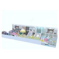 Structure de jeu intérieure multi-activités haut de gamme pour tout-petits, structure d'escalade sensorielle, fournisseur d'équipements de terrain de jeu souple commercial sur mesure