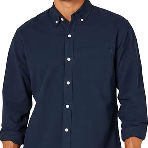 Camisas de manga larga para hombre, informales, de corte regular, con bolsillo - Product Image 6