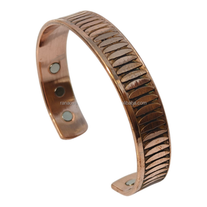 Brazalete de Terapia Magnética de Cobre de Calidad Premium, Imanes Triples de Fuerza Industrial, Conexión Espiritual, Práctica de Yoga, Moderno - Product Image 6