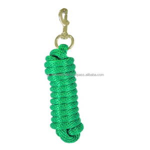 Cuerda de plomo de caballo personalizada, accesorios de algodón para caballos, cuerdas de plomo, cabestro de caballo y Cuerda de plomo de la India - Product Image 4