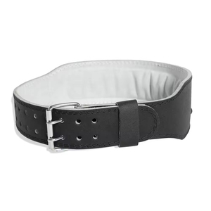 Cinturón de Cuero Personalizable de Alta Resistencia para Gimnasio, Equipo de Entrenamiento de Fuerza, Hebilla Ajustable, Equipo de Seguridad para Fitness - Product Image 1
