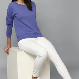 Sweat-shirts pour femmes, vêtements d'extérieur tendance, chauds pour l'hiver, nouveau design, prix bas, style décontracté, sweat-shirt oversize tendance pour femmes - Product Image 3