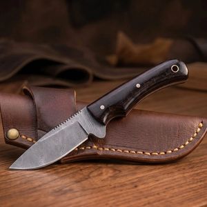Couteaux de chasse à lame fixe robustes avec lame en acier tranchante et construction de manche robuste pour le camping en plein air et le bushcraft - Product Image 1