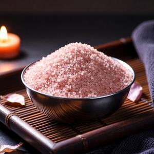 Sal de Baño del Himalaya Natural Rosa Tallada, Cristal Mineral Moderno, Terapia de Spa Relajante y Calmante, Desintoxicación Aromática, Cuidado de la Piel Premium - Product Image 2