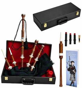 Gaitas de Fole de las Tierras Altas, Juego Completo con Estuche para Lengüetas de Práctica, Kit de Instrumento Musical Étnico - Product Image 1