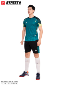 Conjunto de camiseta de fútbol Just Play Street II, 100% poliéster, secado rápido, transpirable, manga corta, ropa de equipo de fútbol unisex, 10 colores - Product Image 5
