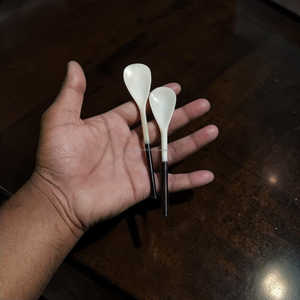 Cuillère artisanale en os de buffle, ustensile de cuisine durable et naturel pour cuisiner et servir, au meilleur prix - Product Image 6