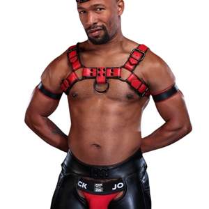 Correa para Pene de Cuero Trojan 2.0 para Hombre, Ajustable, Accesorio de Cuero Premium para Clubes Nocturnos - Product Image 3