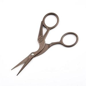 Tijeras de cigüeña de acero inoxidable, punta afilada, bordado artesanal, tijeras para decoración de uñas, diseño de grúa Vintage, herramientas de cuidado Personal - Product Image 3