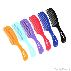 หวีหนีบผมตรงคุณภาพสูงแบบคลาสสิก ผลิตจากพลาสติกอย่างดี สำหรับใช้ในบ้านและเชิงพาณิชย์ ขนาดใหญ่ พร้อมหางหวีสำหรับจัดแต่งทรงผมสำหรับผู้หญิง - Product Image 6