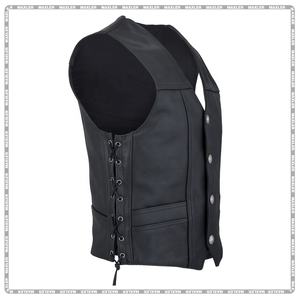 Chaleco de cuero personalizado para hombre, certificado CE, ropa de motorista duradera para motociclismo, ropa deportiva de talla grande, equipo de protección - Product Image 2