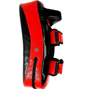 Custom Logo High Quality for Kick Boxing and Muay Thai Training Authentic PU Kick Pad with Curved Design with Company logo - Product Image 6