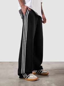 Pantalones Jogger Negros Oversize para Hombre al por Mayor, Estilo Streetwear Lavado, con Cintura Elástica y Cordón, Ajuste Holgado - Product Image 2
