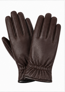 Gants en cachemire et laine tendance pour hommes et femmes, mitaines chaudes d'hiver compatibles écran tactile, doublure polaire douce, gants habillés, vente en gros, logo personnalisé - Product Image 6