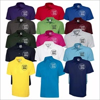 Hombres transpirables de talla grande para Polos Ropa DE TRABAJO personalizada Personal Tops Patrón sólido Impreso Tela de punto