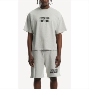 Ensemble T-shirt et Short Homme Tendance en Matière Premium – Collection Été 2026 pour Sports et Activités de Plein Air - Product Image 2