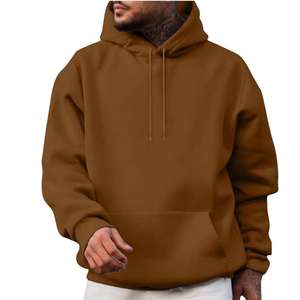 Fournisseur direct d'usine : sweats à capuche pour hommes, couleur unie, poids lourd, grande quantité, style vintage, sweats à capuche vierges pour hommes en vente. - Product Image 5