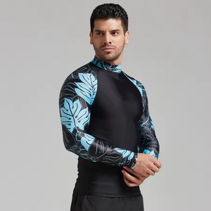 Men's Fight <b>Compression</b> <b>Shirt</b> by Factory Sublimation Printing Rash Guard <b>Compression</b> <b>shirt</b> Half Sleeves - Product Image 3