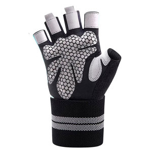Premium Ergonomic Fit Half Finger Women's Fitness Training Gloves Enhanced Palm Grip Protection Breathable Wholesale Price Glove - Product Image 2
