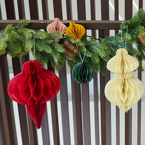 Honeycomb <b>Paper</b> <b>Lantern</b> christmas decorations wholesale - Product Image 2