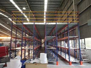 Modular Mezzanine Floors, Heavy Duty Steel Platform System for Warehouse Storage, Industrial Space Optimization and Commercial - Product Image 3