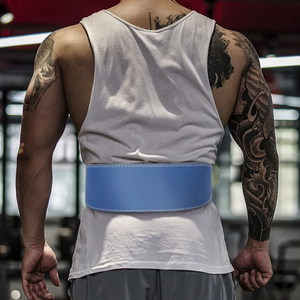 Ceinture de soutien lombaire en cuir pour la musculation, ceinture de force avec boucle réglable pour l'entraînement en force et la musculation - Product Image 6