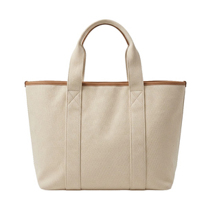 กระเป๋าผ้าแคนวาสแบบหนา ทนทาน ใช้ได้หลายแบบ สะพายไหล่หรือถือก็ได้  ใส่ของได้เยอะ เป็นมิตรกับสิ่งแวดล้อม รับผลิตตามแบบ OEM - Product Image 1