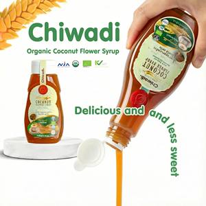 <span class=keywords><strong>Sirop</strong></span> <span class=keywords><strong>de</strong></span> fleurs <span class=keywords><strong>de</strong></span> <span class=keywords><strong>coco</strong></span> bio Chiwadi 260g. Alternative pour les gourmands soucieux <span class=keywords><strong>de</strong></span> leur santé : les flacons compressibles permettent <span class=keywords><strong>de</strong></span> saupoudrer sans effort. - Product Image 2