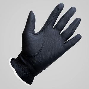 QASWA SPORTS BROWN Spandex Full Finger Winter Riding Gloves for Closure Unisex Bike Use Waterproof Adjustable Wrist <b>Strap</b> - Product Image 3