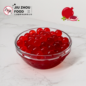 Bolas de Jugo Explosivas con Sabor a Granada Roja, Botella de 3.4 kg, Ingrediente para Té de Burbujas de Taiwán, Certificación Halal y HACCP - Product Image 2