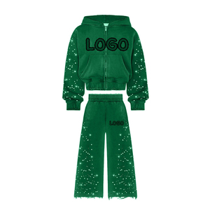 Fabricante de chándales para marcas de ropa, conjunto de chándal al por mayor para hombre, chándal grueso al por mayor - Product Image 4