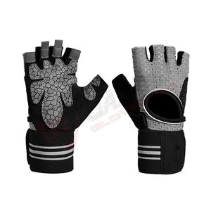 OEM Design Workout Weightlifting Breathable Best Sellers Men Woman <b>Half</b>-Finger Fitness Gloves For Bodybuilding Cycling - Product Image 3