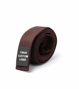 Nuevos Cinturones de Artes Marciales de Boxeo y BJJ al por Mayor, Ligeros, Elásticos, Suaves, con Logotipo Personalizado, Impresión Digital, Cintura Alta y Transpirables - Product Image 1