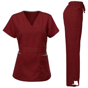 Conjuntos de Uniformes Médicos para Mujer de Primera Calidad, Transpirables, para Verano, Uniformes de Enfermera con Mangas Estampadas, 2026 - Product Image 1