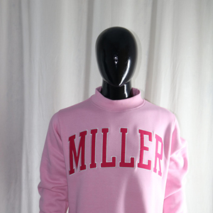Sudadera Miller Rosa con Cuello Redondo, Corte Regular, 100% Algodón Tejido, Unisex, Informal, para Otoño, URBAN PRODUCTIONS - Product Image 4