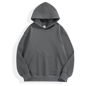 <b>Men</b>’s <b>Pullover</b> Hoodie Casual Hooded Sweatshirt Premium Cotton Blend Fleece Long Sleeve Comfortable Warm Drawstring Hood Kangaroo - Product Image 3