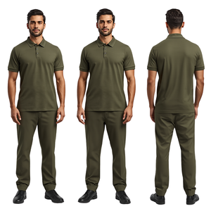 Polo en coton piqué uni pour homme - Product Image 4