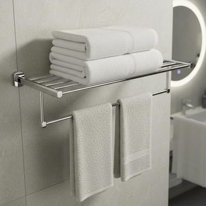 Porte-serviettes en métal au design attrayant pour la salle de bain, de qualité supérieure, disponible à un prix plus bas - Product Image 1