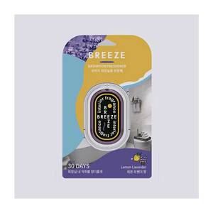 Ambientador en Gel para Baño BREEZE, Fragancia Limón y Lavanda, Desodorante para Inodoro, Refrescante para el Hogar - Product Image 2