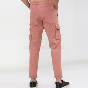 Pantalones Cargo Casuales Rectos de Diseño Moderno para Hombre, Ligeros, de Cintura Media, 100% Algodón, Transpirables, de Secado Rápido, Servicio OEM - Product Image 3