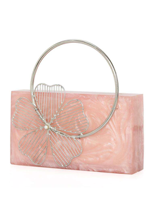 Resin Clutch Antique Wallet for Women Mid Century Trending Quality Hand Clutch for Wedding <b>Bridal</b> Shower BY MULTI CRAFT - Product Image 6