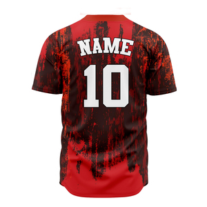 เสื้อกีฬาเบสบอลผ้าโพลีเอสเตอร์ชื่อทีมขนาดพิเศษพิมพ์ซับลิเมชัน - Product Image 2