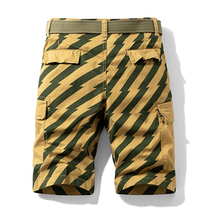 New Arrival Men's Best Camouflage Cargo Shorts Mid-Waist Loose Baggy Short Pants for Summer OEM Service Available Custom - Product Image 5