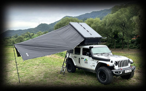 Tienda de campaña de techo TRAP OVERLAND de aluminio, superventas de fábrica, fabricante OEM, tienda de campaña para coche 4x4 todoterreno GORE-TEX - Product Image 4